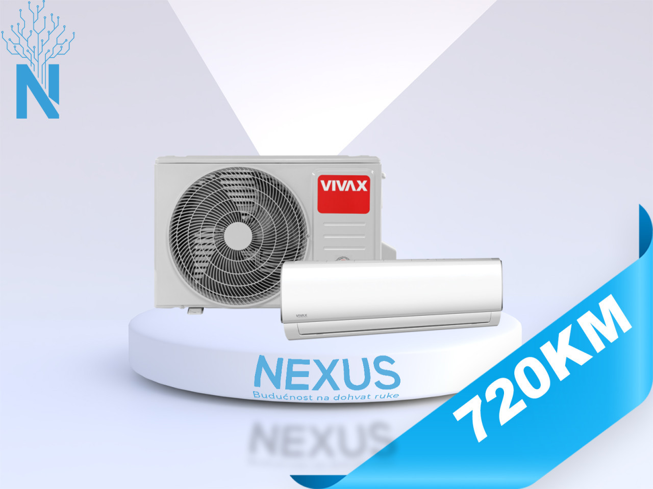 Vivax Klima AEMI/AEQI ACP-12CH35AEMI 12-Ka Inverter WIFI — fotografija 1