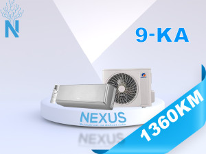 GREE GWH09AVCXB-K6DNA1B SIVA 9-Ka Inverter — fotografija 1