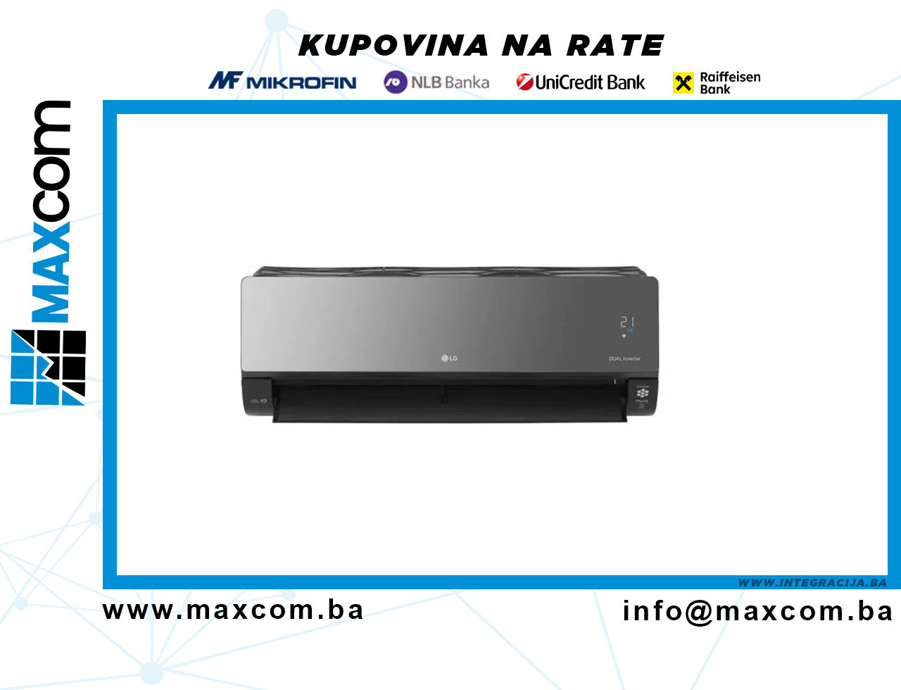 LG Unutrasnja jedinica AC18BK.NSK — fotografija 1