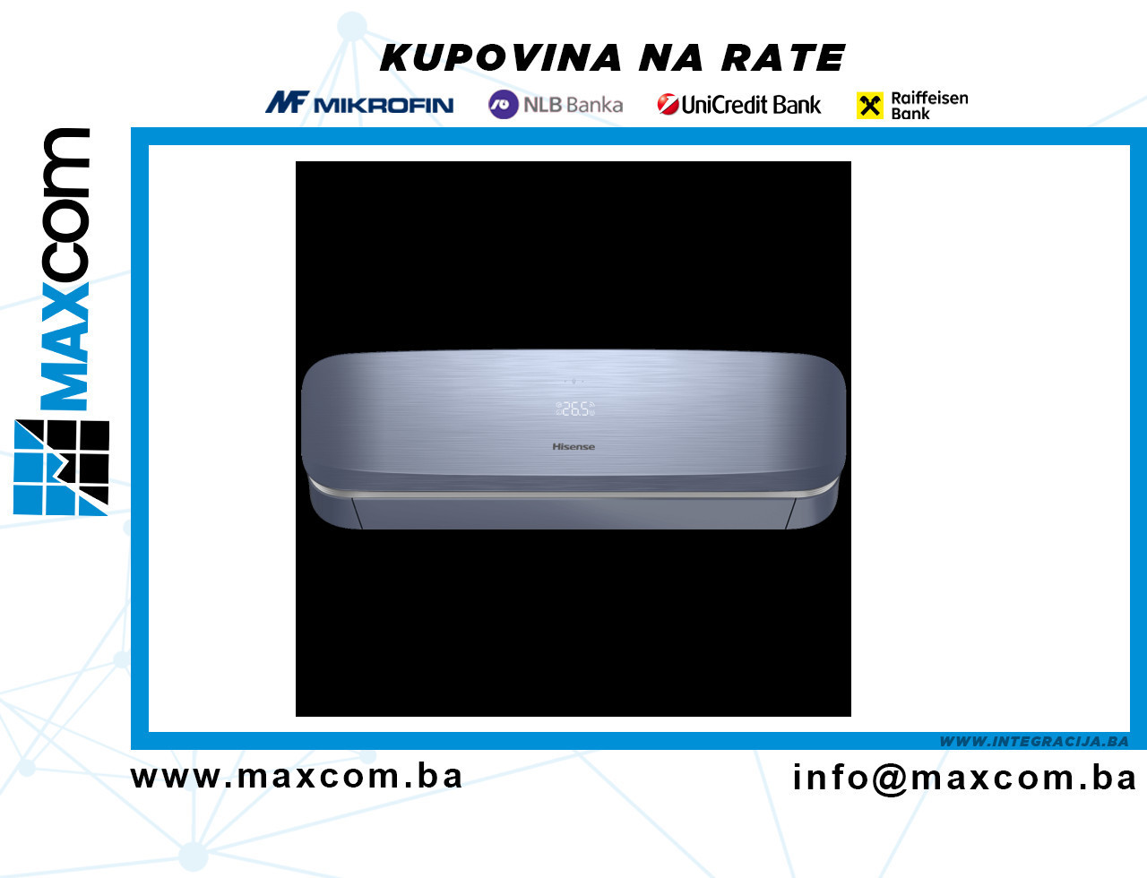 Hisense Klima uređaj, 12000Btu, grijanje -22, WiFi, AA - Fresh A — fotografija 1