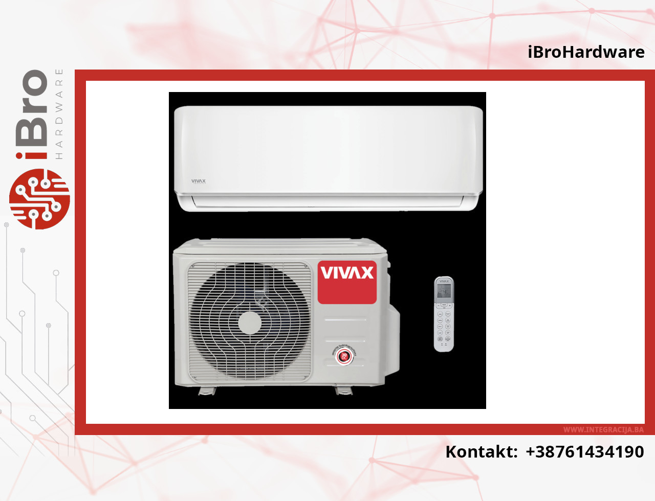Vivax Klima uređaj, 18000Btu, 5.285.57 kW, Inverter, AA - ACP-18 — fotografija 1