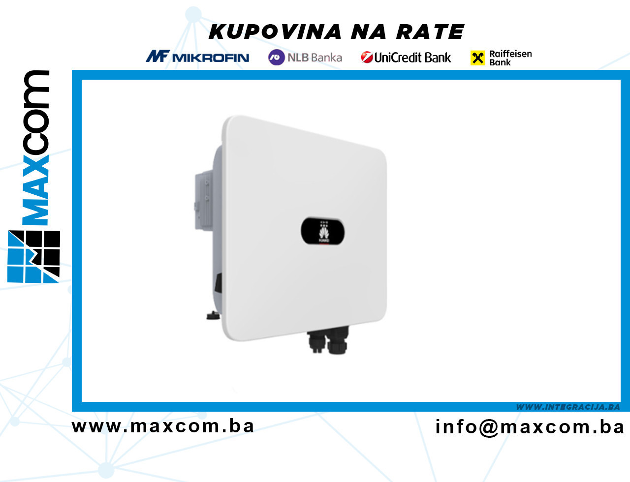 Huawei inverter 20kW  hibridni — fotografija 1