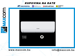 Falcom Klima uređaj, 12000Btu, Cijevi,Inverter, Defrost, WiFi, A — fotografija 1