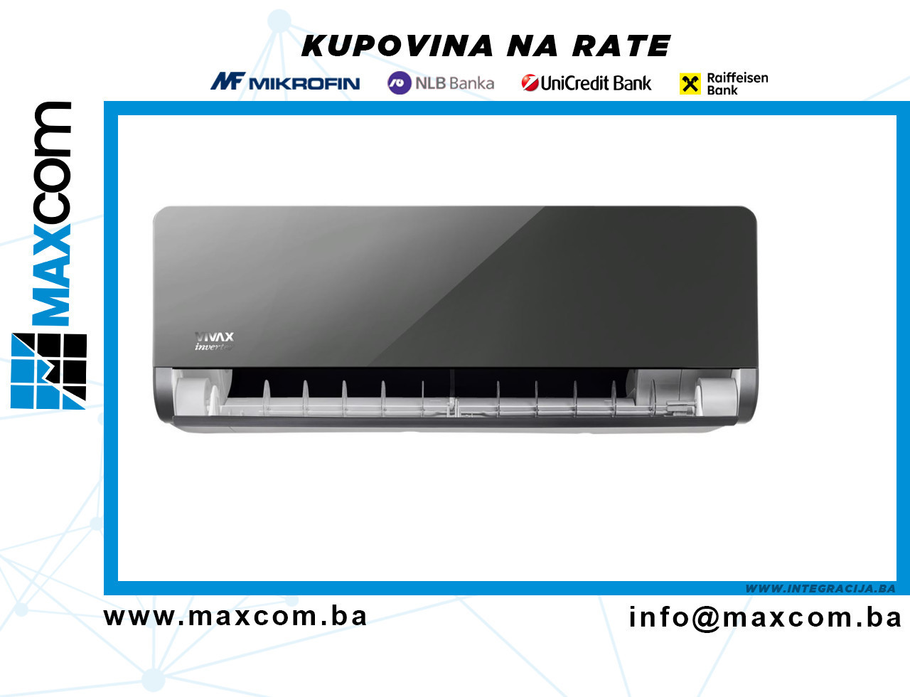 VIVAX COOL, klima uređaji, ACP-12CH35AEHI R32 GRAY MIRROR — fotografija 1
