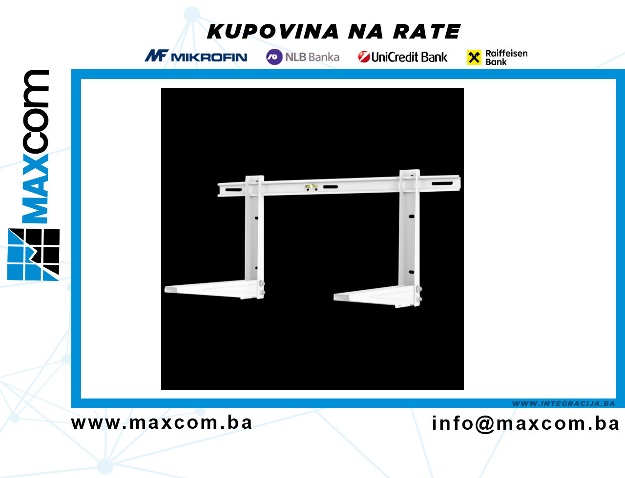 Superior Nosač klima uređaja, univerzalni, do 140 kg. - Air Fix — fotografija 1