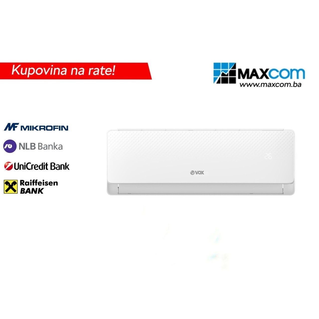 VOX klima uređaj 12K IFG12-AACT — fotografija 1