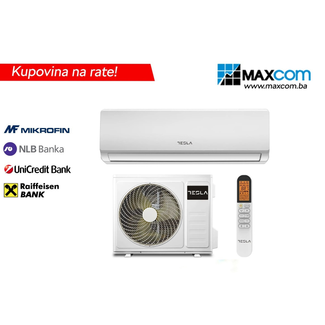 Tesla Klima TT34XC1-1232IAW ; Inverter ; 12K — fotografija 1