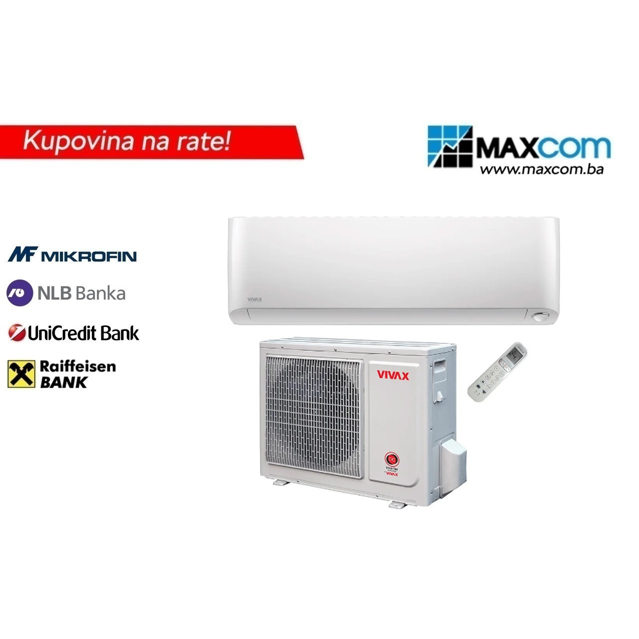 Vivax KLIMA ACP-12CH35AEYIs INVERTER + UGRADNJA — fotografija 1