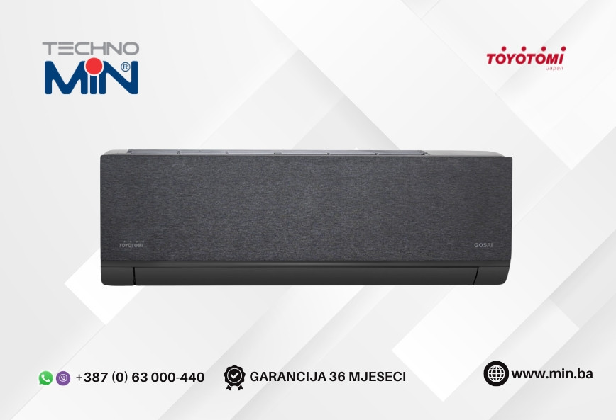 Toyotomi Gosai GTN/GTG-12CMB All DC Inverter 12-ka 12000 BTU — fotografija 1