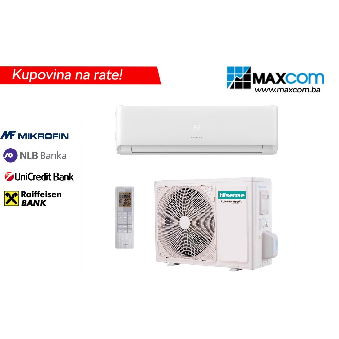 Hisense klima Energy Expert 24K Inverter — fotografija 1