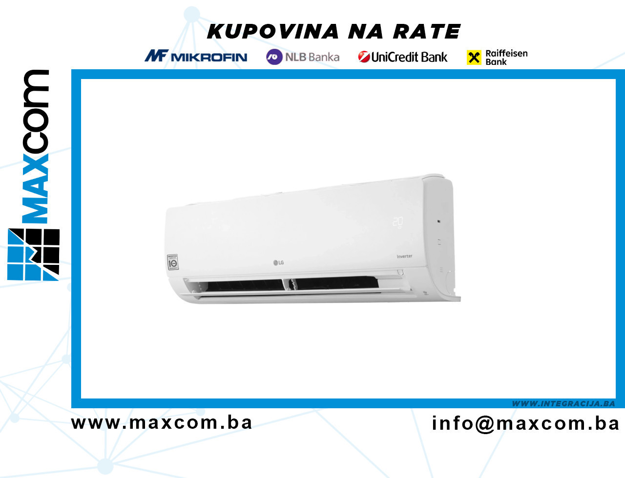 LG Unutrasnja jedinica PC18SK.NSK — fotografija 1