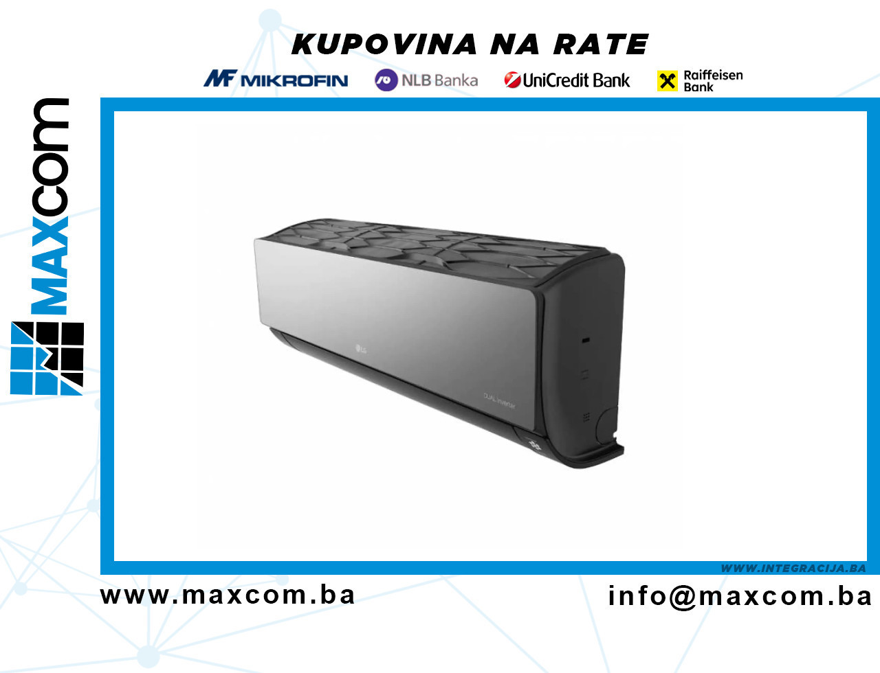 LG Unutrasnja jedinica AC12BK.NSJ — fotografija 1
