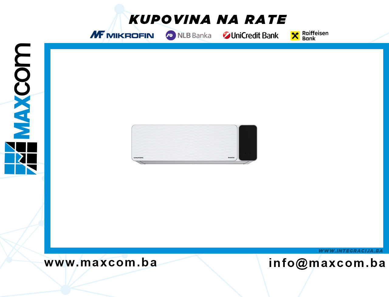 GRUNDIG KLIMA GEEPDH 180181 INVERTER WIFI — fotografija 1