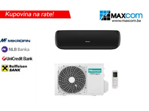 Hisense klima APPLE PIE Crna TG35VE0EG