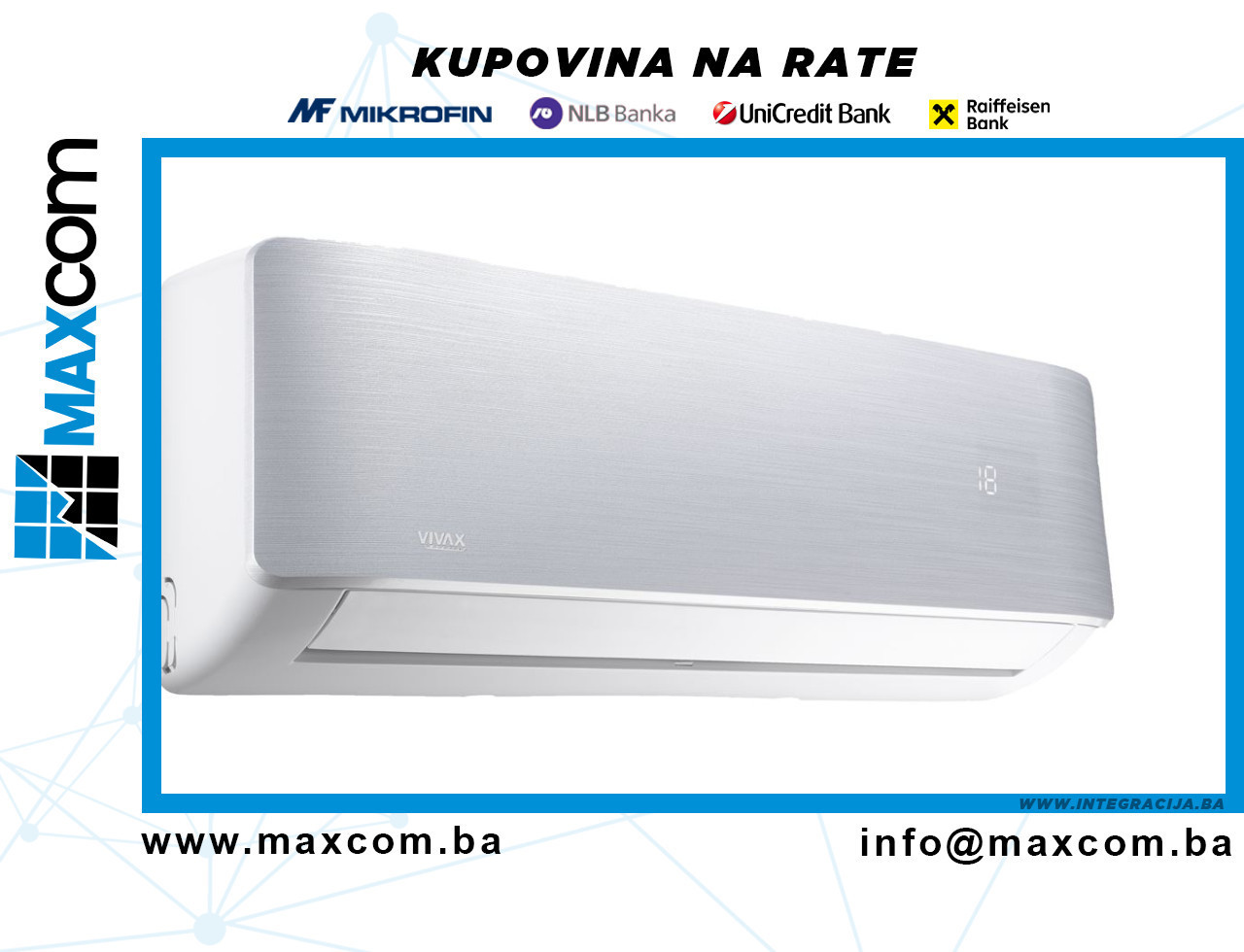 VIVAX COOL, klima uređaji, ACP-12CH35AERI R32 SILVER — fotografija 1