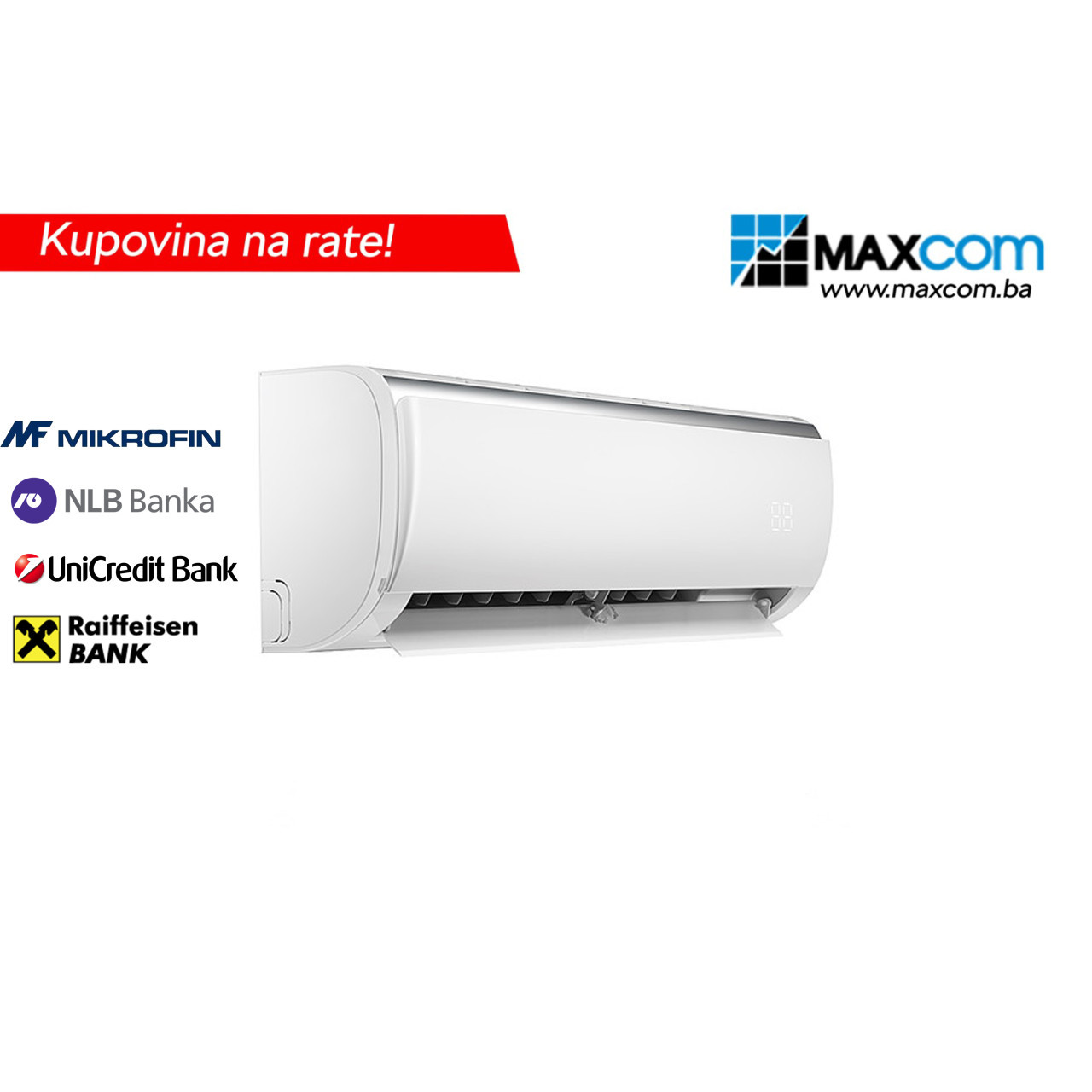 KLIMA UREĐAJ 12K 12000 BTU ON/OFF — fotografija 1