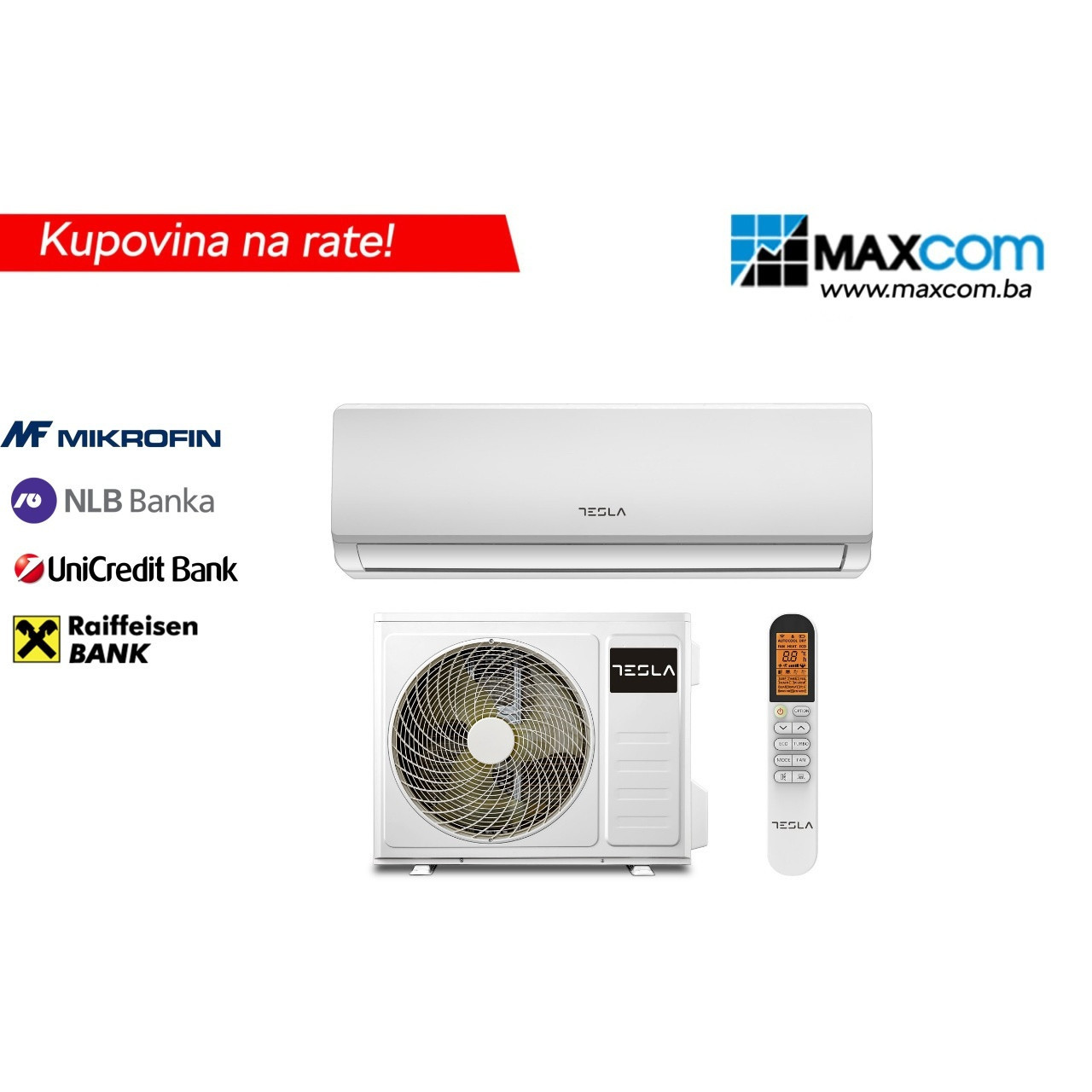 Tesla Klima TT26EX81-0932IAW 9ka Smart Inverter — fotografija 1