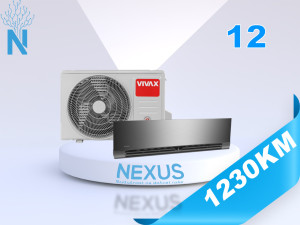 Vivax Klima AEHI 12CH35AEHI+ 12-ka MIRROR OGLEDALO Inverter Wi-Fi — fotografija 1