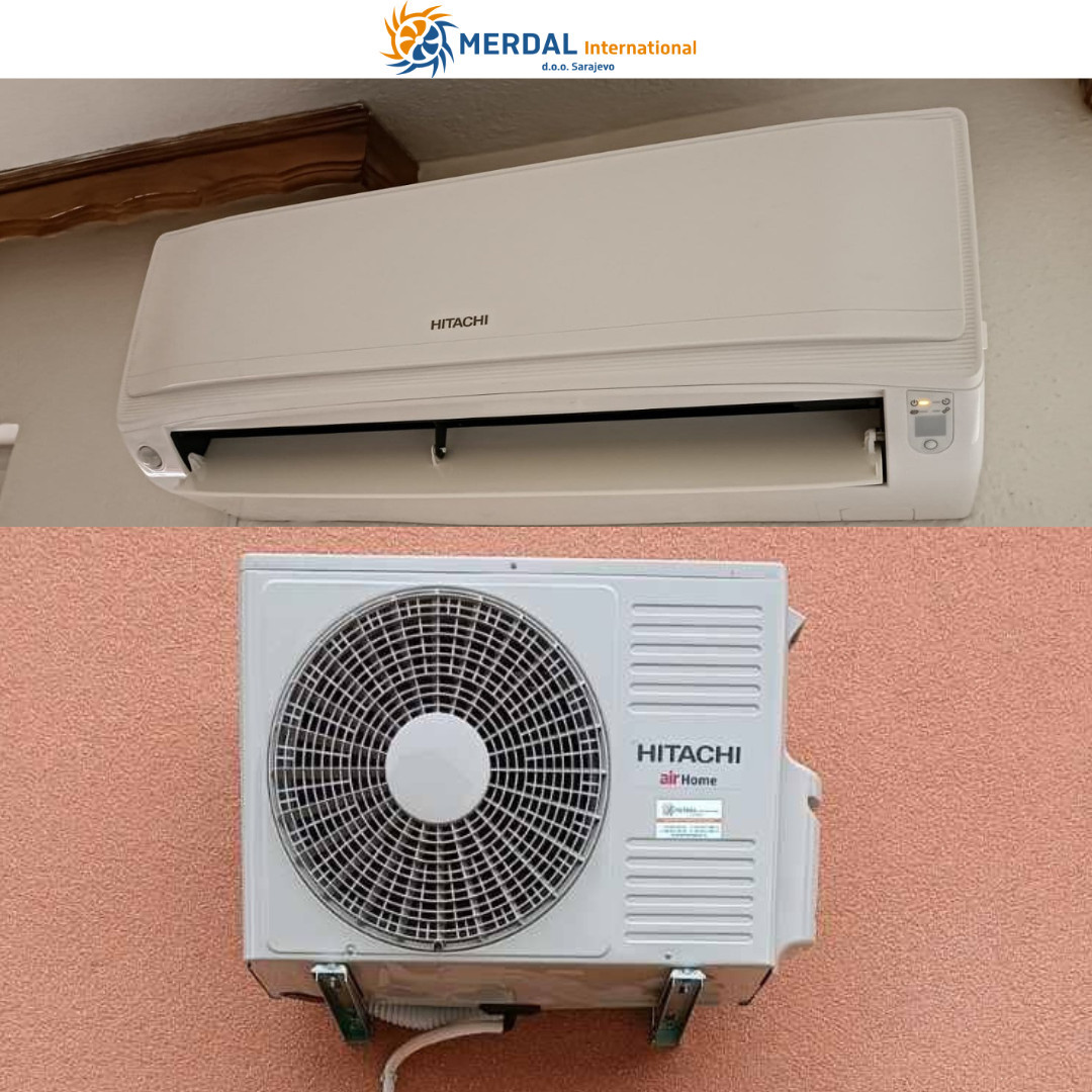 HITACHI AIR HOME 600 RAC-VJ42WHAE/RAK-VJ42RHAE inverter R32 — fotografija 1