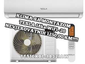 Tesla 18 inverter -20 WiFi sa montažom ugradnjom