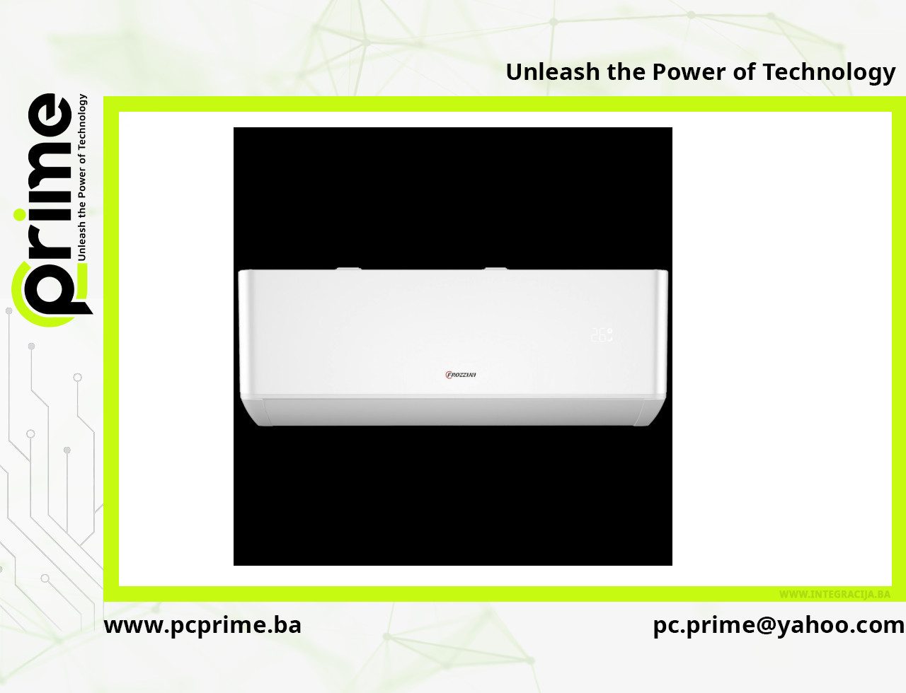 Frozzini Klima uređaj, 18000Btu, premium -20, Wifi, Inverter, AA — fotografija 1