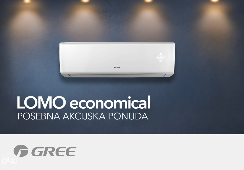 GREE ECONOMICAL LOMO INVERTER 12 WiFi R32 — fotografija 1