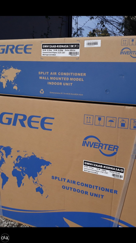 Klimaj Gree inverter Economical 12 Wi-Fi sa UGRADNJOM — fotografija 1