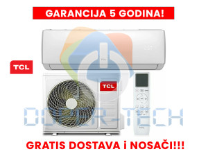 Klima inverter sa grijačem TCL 12ka GRATIS nosač i dostava DOPER — fotografija 1