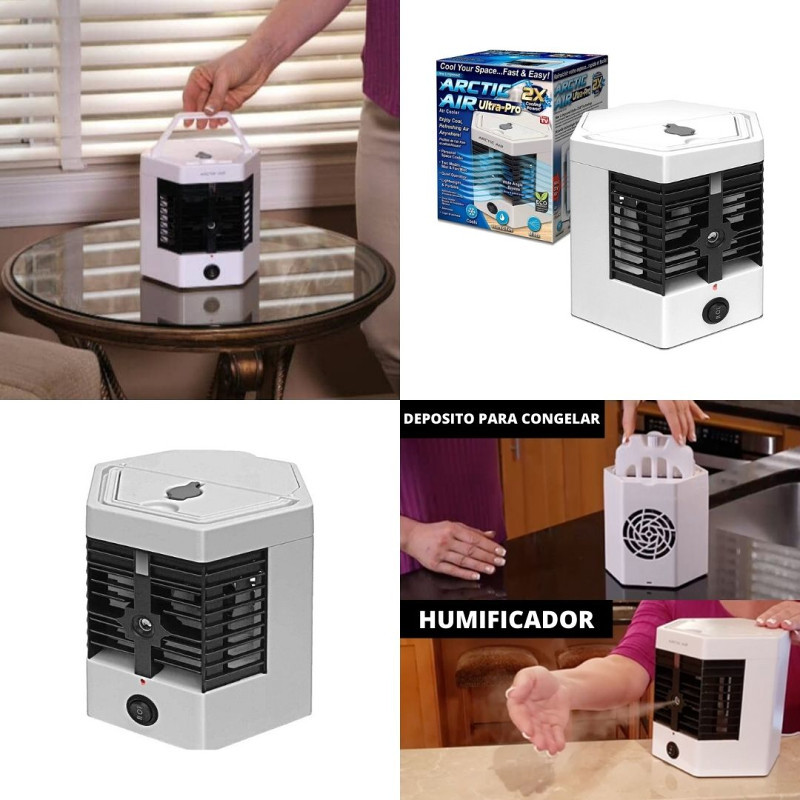 Mini Klima 3u1 sa vodenom maglom / Ventilator — fotografija 1