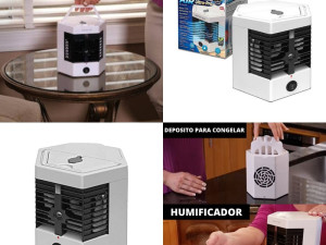 Mini Klima 3u1 sa vodenom maglom / Ventilator — fotografija 1