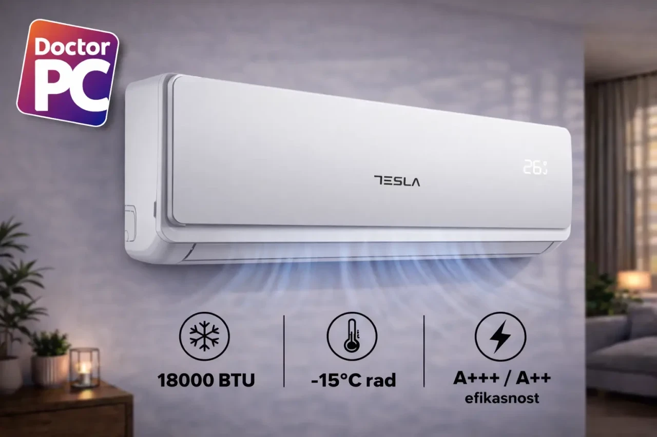Klima Tesla Classic 18ka Inverter -15 A+++/A++ TA53FFLL-1832IA — fotografija 1