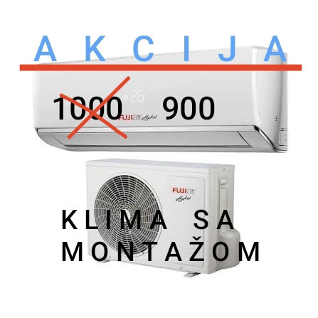 * Klima Fuji Air 12 * Grijanje do -25 sa ugradnjom 900 km — fotografija 1