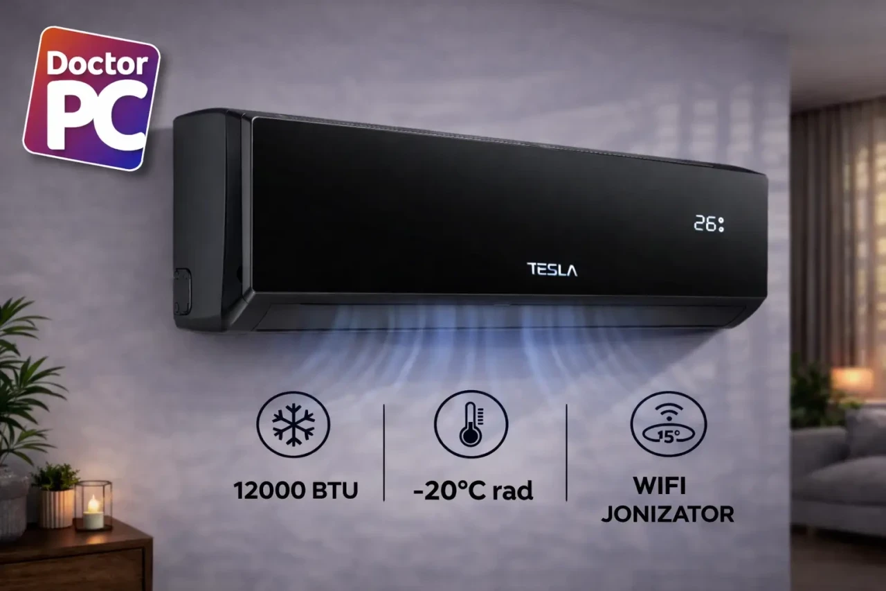 Klima Tesla Style 12ka Inverter -15 A++/A+ TT34EX82BM-1232IAW — fotografija 1
