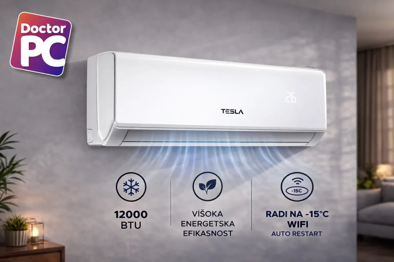 Klima Tesla Classic 12ka Inverter -15 A++/A+ TA36FFLL-1232IA — fotografija 1