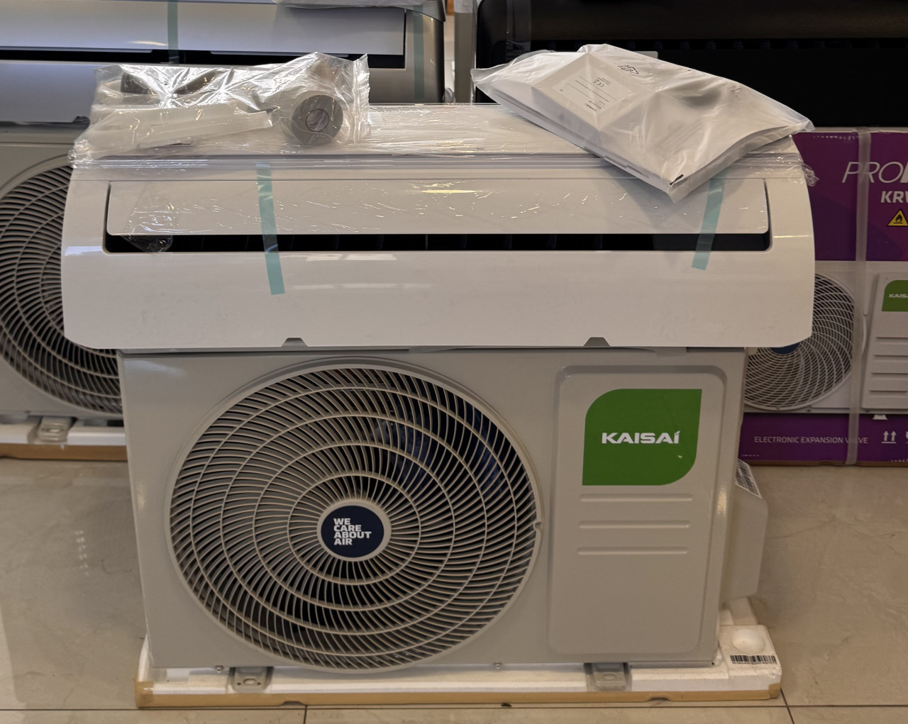 Klima kaisai inverter -25 ,dva grijaca — fotografija 1