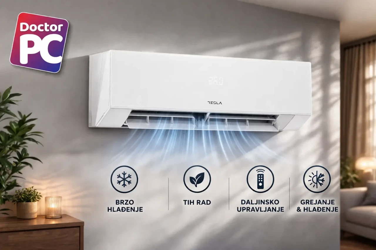 Klima Tesla Superior 12ka Inverter -25 A+++/A++ TM36EP11-1232IHWT — fotografija 1
