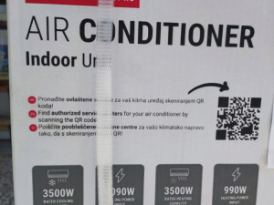 Klima 12 Chigo inverter + ugraden grijac 3 godine garancija — fotografija 1