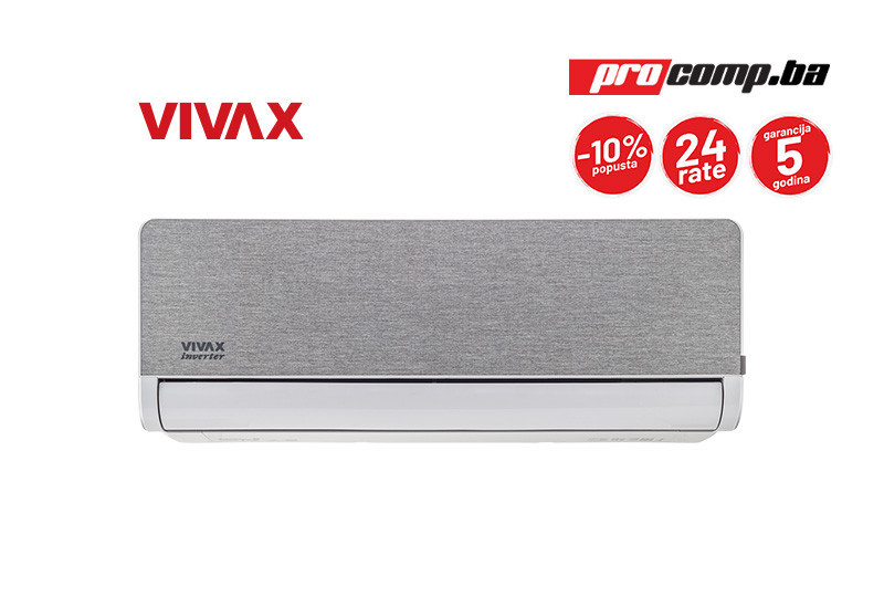 Klima uređaj VIVAX COOL ACP-12CH35AEHI+ Silver inverter — fotografija 1