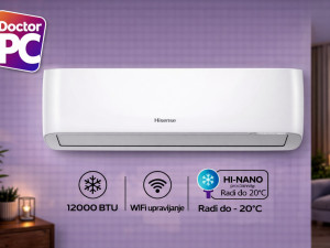 Klima Hisense Energy Pro HiNano 12K Inverter A+++/A+++ QE35XV0E