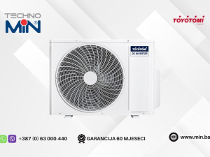 Toyotomi vanjska jedinica 6.1kW, 3 izlaza, A++, Inverter,do -22C — fotografija 1