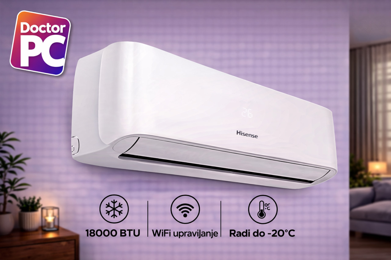 Klima Hisense 18K Inverter A++/A+ (-20) CF50XS1FW/CF50XS1FG — fotografija 1