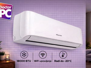 Klima Hisense 18K Inverter A++/A+ (-20) CF50XS1FW/CF50XS1FG