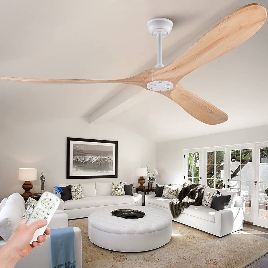 Stropni ventilator, 132cm raspon, daljinski upravljač — fotografija 1