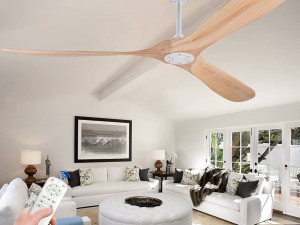 Stropni ventilator, 132cm raspon, daljinski upravljač — fotografija 1
