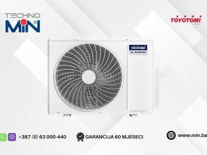 Toyotomi vanjska jedinica 5.3kW, 2 izlaza, A++ Inverter, do -22C — fotografija 1