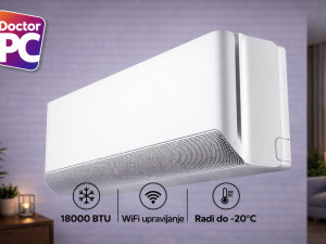 Klima Midea Breezeless 5.0kW 18ka Inverter A++/A+ -20