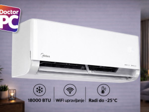 Klima Midea Solstice 5kW 18ka Inverter A+++/A++ -25