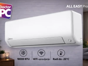 Klima Midea All Easy Pro 5kW 18ka Inverter A+++/A++ -20