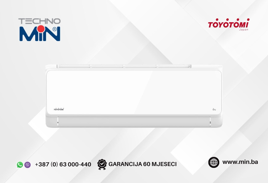 Toyotomi Ora Inverter 12-ka 12000, 3.5kW, A++, do -15C grijanje — fotografija 1