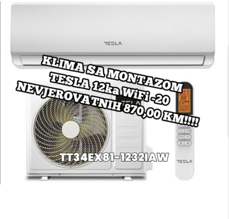 Tesla 12 inverter -20 Wifi sa montažom ugradnjom — fotografija 1